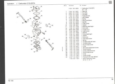 Stihl Ms 180 Parts Diagram