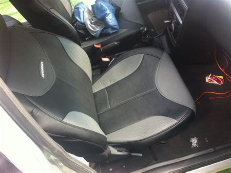 Коженные чехлы — Daewoo Nexia (N150), 1,6 л, 2011 года | аксессуары ...