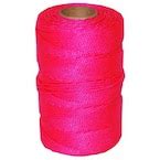 T W Evans Cordage 18 X 1100 Ft Twisted Nylon Mason Line In Pink 11 193