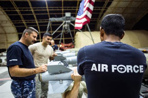 coalition air forces build relationships  munitions air