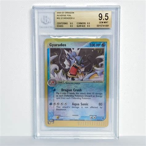 Gyarados Reverse Foil Ex Dragon 32 97 Graded Card Catawiki