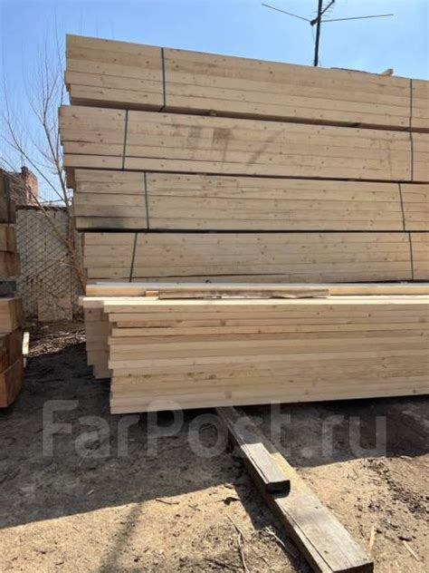 Доска обрезная сосна, ель, лиственница 25х150 50х150 50х200м 4м - 6м в ...