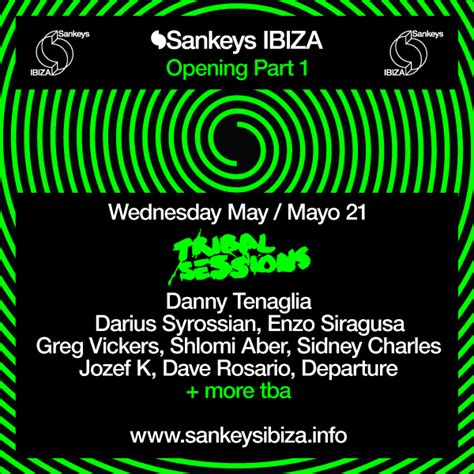 Danny Tenaglia DJ Be Yourself Sankeys Opening Ibiza