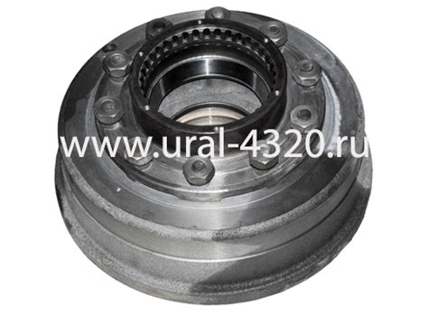 4320-3103006-12 Ступица колеса (гладким барабаном, 1 подшипник) пр. АЗ ...