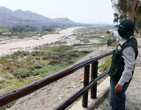 Autoridad Nacional del Agua supervisa desborde del río Mala Noticias