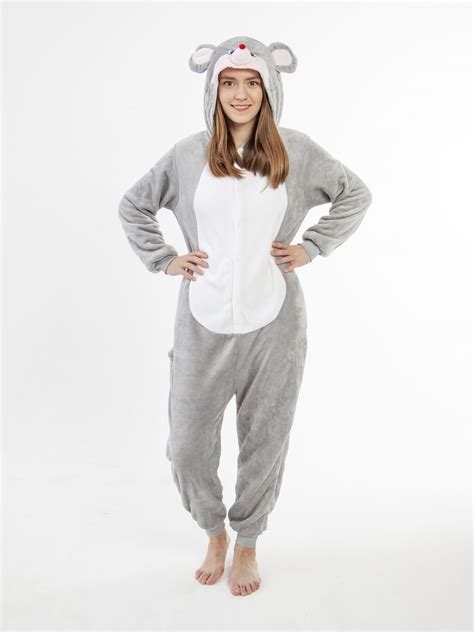 Кигуруми Мышь для детей/Кигуруми для взрослых/Комбинезон детский/Пижама ...