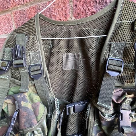 British Army Surplus Issue Woodland Dpm General Purpose Ops Gp Cot Vest