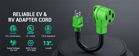 Amazon Tera Adapter Cord Nema P To R For