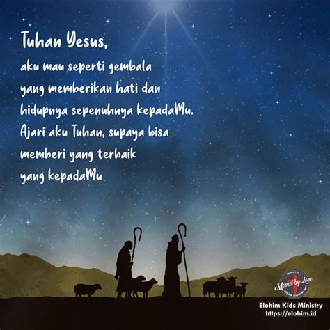 “Menikmati Kesederhanaan Natal” – Elohim Ministry