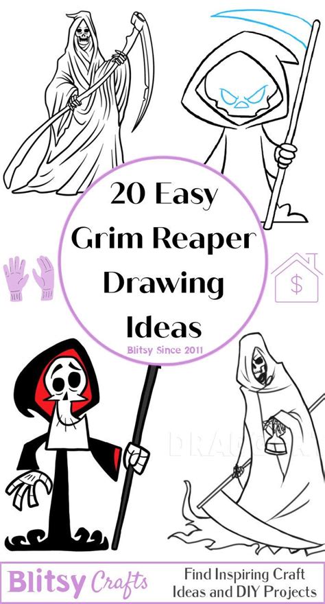 20 Easy Grim Reaper Drawing Ideas Cool Grim Reaper Drawings
