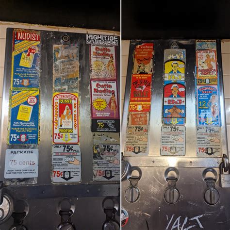 These Old School Sex Toy Vending Machines NSFW R Mildlyinteresting