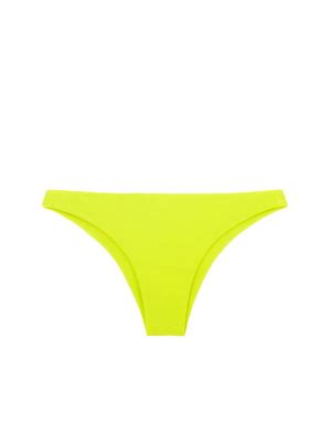 Bikini Miyako Minimal Bikini Bottom Plumeria Yellow Autumn