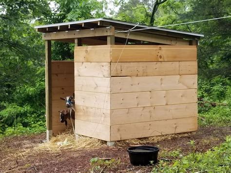 Our Little Goat Shed Goat Shed Goat Barn Small Farm