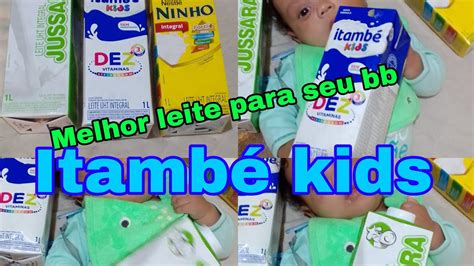 Bebe Pode Tomar Leite De Caixinha - Melhor leite de caixinha para seu bb Itambé kids - YouTube