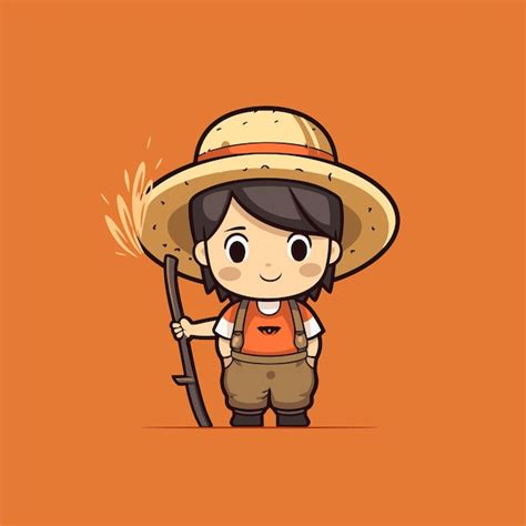 Premium Vector Cartoon Cowboy Illustration