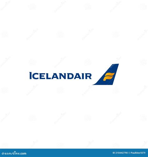 Icelandair Logo Editorial Illustrative on White Background Editorial ...