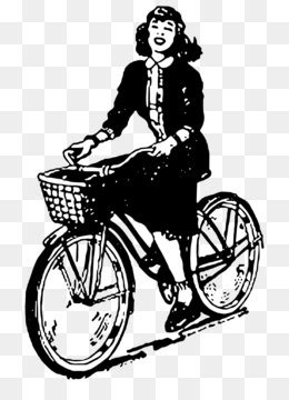 Menina Em Uma Bicicleta Fundo Png Imagem Png Rodas De Bicicleta