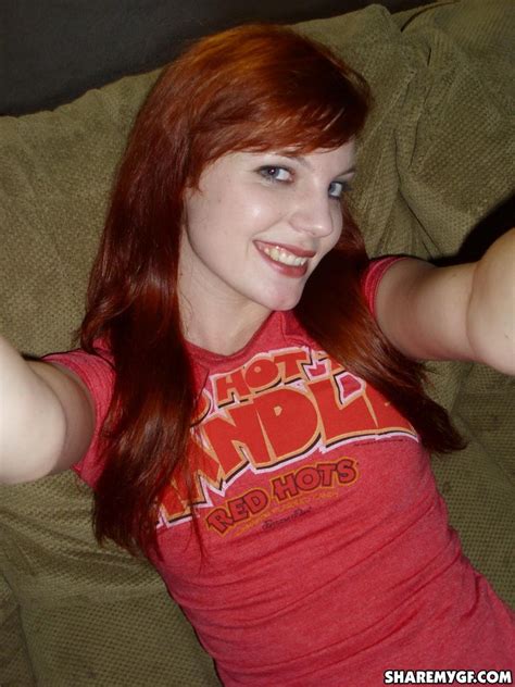 Hot Redhead Girlfriend Takes Selfies While Masturbating Porn Pictures Xxx Photos Sex Images