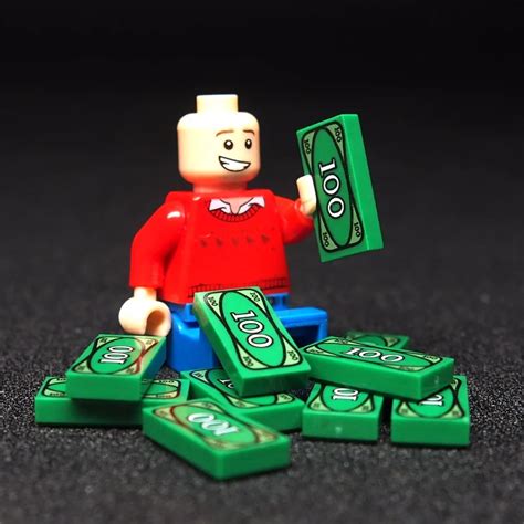 10pcslot Moc 100 Dollar Bill Money The Bank Street Pattern Building