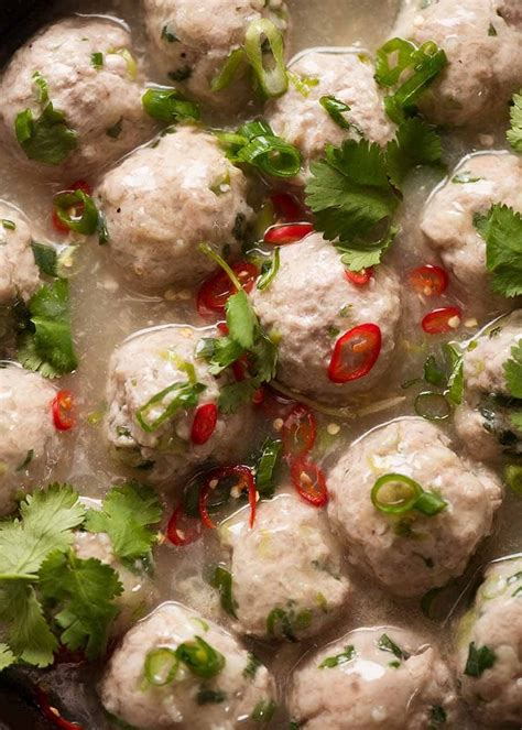 Pork Meatballs for Banh Mi | RecipeTin Eats