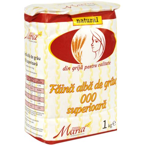 Natural Moara Maria Faina Alba De Grau Superioara 1kg Mega Image