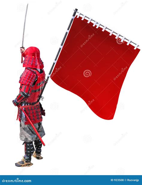 Japanese Warrior Figure Stock Photography 42171512
