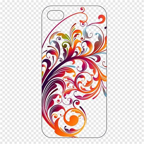 Butterfly Flower Drawing Color Pattern Phone Case Color Splash Color