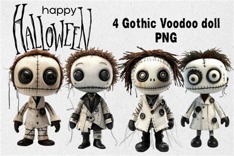 Voodoo Doll Clipart Halloween Voodoo Graphic By KIDZ CLOUDS MOCKUP