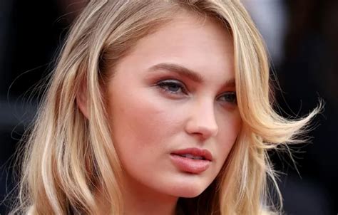 Wallpaper Portrait Blonde Beauty Closeup Romee Strijd Romy Strayed For Mobile And Desktop