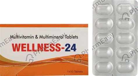 Buy WELLNESS 24 STRIP OF 10 TABLETS Online & Get Upto 60% OFF at PharmEasy