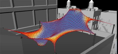 Mesh Tensile Structure How To Achor To Two Different Types Grasshopper Mcneel Forum