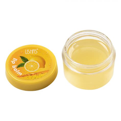 Balsam de buze Ushas Lip Balm, Lemon