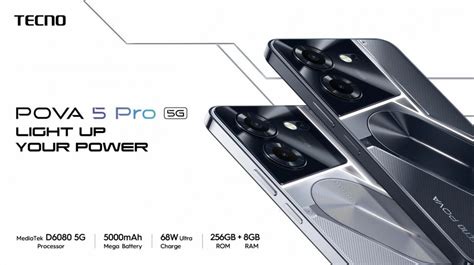 Tecno Pova 5 Pro получил 68-Вт зарядку - MegaObzor