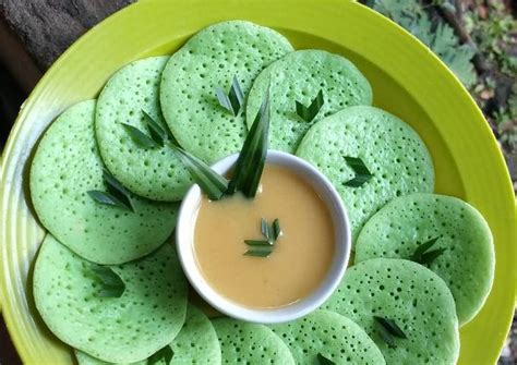 Resep Serabi Pandan Kuah Kinca Oleh Tasty Treat By Ayu Wardani Cookpad