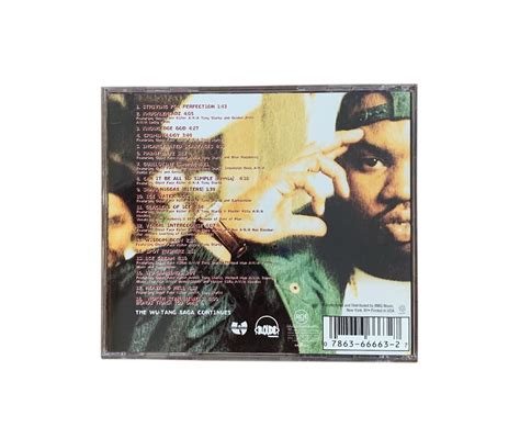 Vintage Raekwon Cuban Only Built Cuban Linx Cd Roots