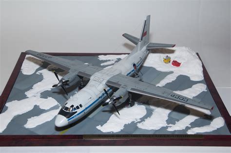 Пластиковая модель самолета Ан-24 от "Amodel" 1/72 Итог | Пикабу