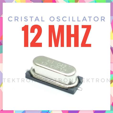 Jual Crystal Oscillator Mhz Xtal Kristal Oscilator Mhz