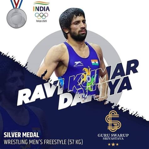 Ravi Kumar Dahiya Is An Outstanding Wrestler Congratulations On Winning The Silver Medal In