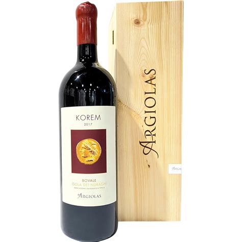 Vendita ROSSO IS NUREGHI KOREM IGT E All Ingrosso Cassette Vini Birre