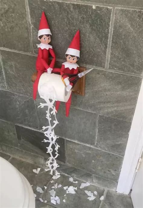 19 Hilarious Elf on the Shelf Ideas - Craft Decor DIY