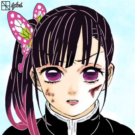 Kanao Tsuyuri Colored Manga Icon Ilustração Anime Desenho