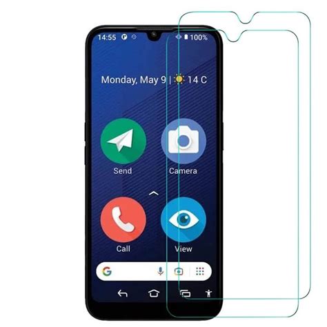 2 Pak Herdet glass skjermbeskytter Doro 8210 Elkjøp Elkjøp