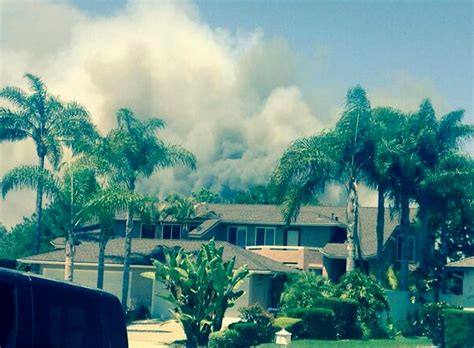 Firefighters Under Siege As Wildfires Strike Carlsbad Wide Swath Of