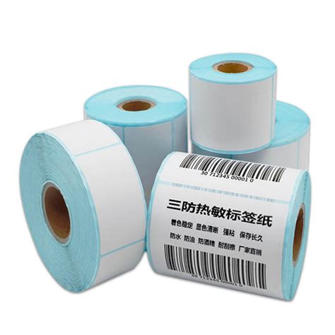 Thermal Label Sticker Barcode Label Direct Print Thermal Paper China