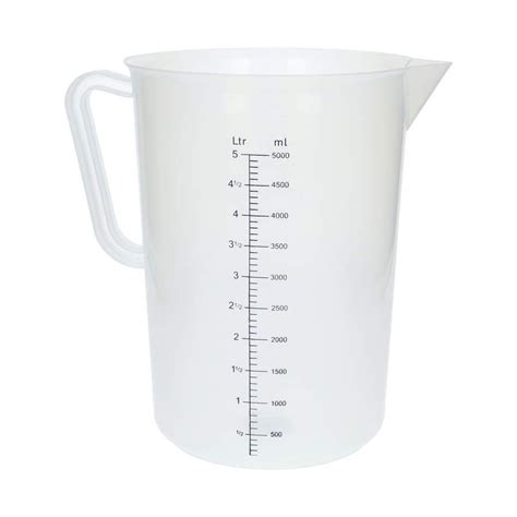 Measuring jug 5L, l/ml scales - Melkkobrew