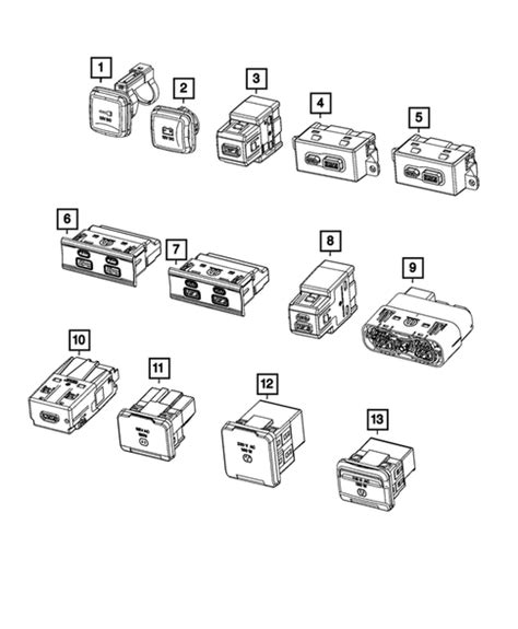 Power Distribution Fuse Block Junction Block Relays And Fuses For 2022 Jeep Grand Cherokee L