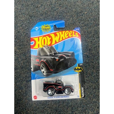 LeHuong Diecast Xe mô hình Hot Wheels Classic TV Series Batmobile Màu Đen Shopee Việt Nam