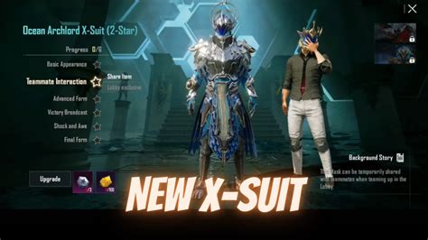 OCEAN ARCHLORD X SUIT PUBG MOBILE X SUIT LUCKY SPIN YouTube