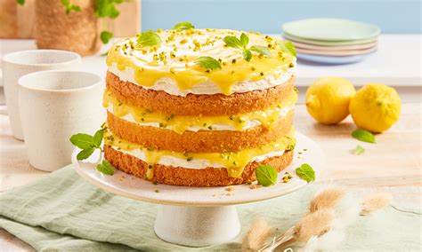 Naked Cake Zitrone Rezept Dr Oetker