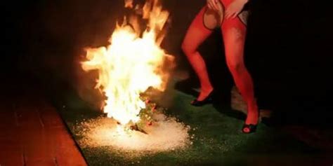 Putting A Christmas Tree On Fire With The Vagina Tnaflix